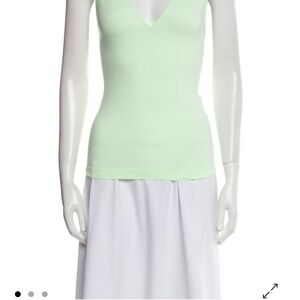 NWT Helmut Lang Mint Green Camisole Top
